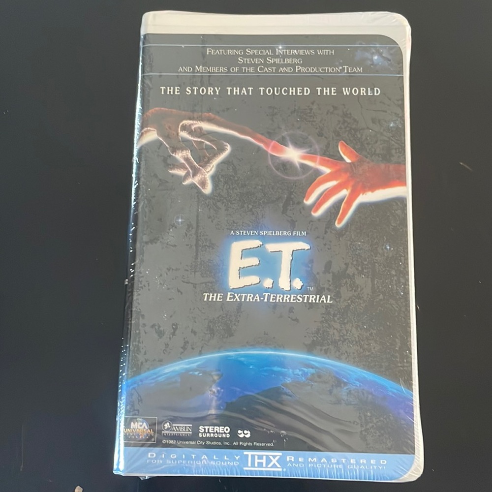 Sealed New ET VHS